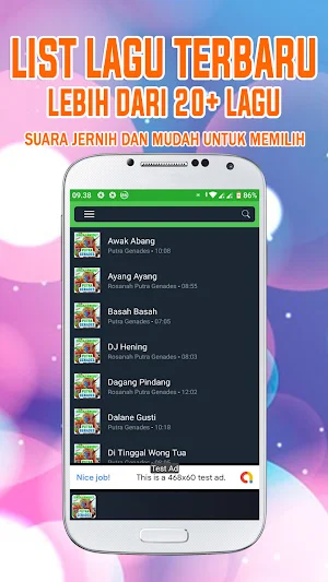 Singa Dangdut Putra Genades Screenshot 1