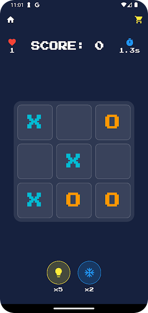 X-Speed: Tic Tac Puzzle Screenshot 0