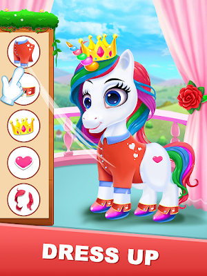 Unicorn Pony Princess Game Screenshot 0