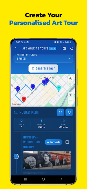 Barcelona Art Walk - Mural Map Screenshot 3