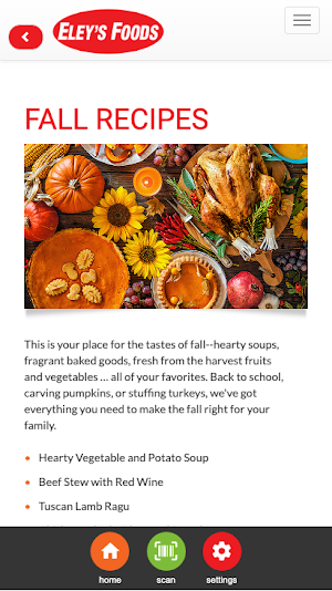 Eley's Foods Screenshot 2