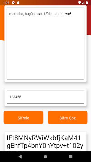 Metin Şifrele Screenshot 3