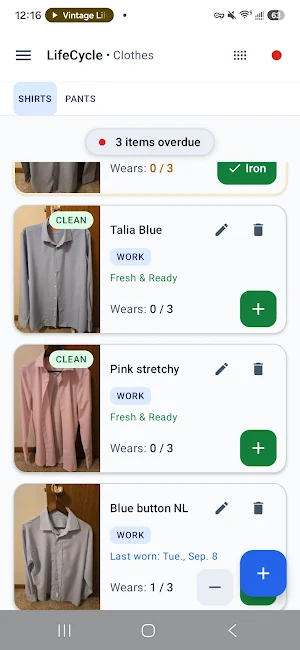 LifeCycle: Life Management Screenshot 1