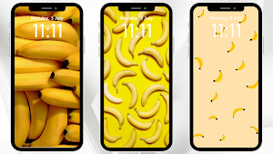 Banana Aesthetic Wallpaper HD Screenshot 2