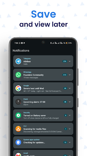 Declutter-Notification Manager Screenshot 2