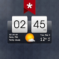 Sense Flip Clock & Weather (Ad-free)