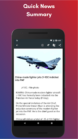 Qaasid - The Pakistan News App Screenshot 3