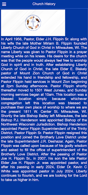 Liberty Church Of GodInChrist Screenshot 3