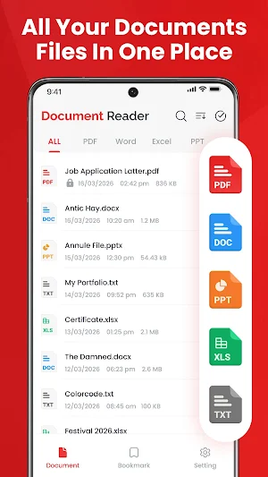 Document Reader: PDF Home Screenshot 0