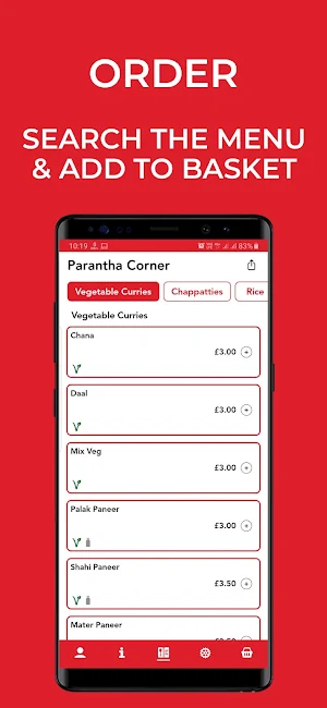Parantha Corner Screenshot 1