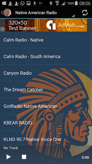 Native American Radio Stations Screenshot 1