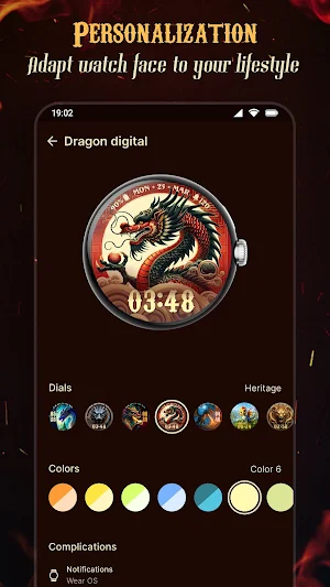 Dragon Watch Faces ULTRA SGW7 Screenshot 0