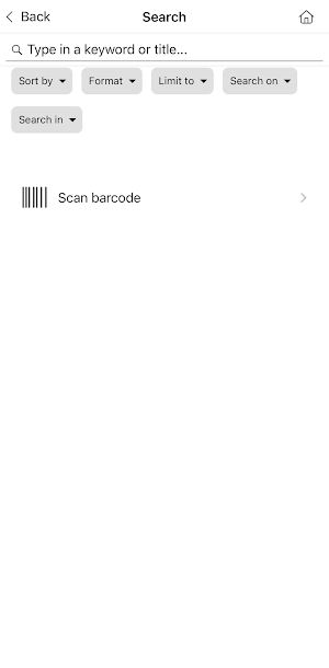 PPAS Library Mobile App Screenshot 1