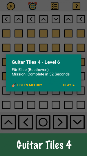 Guitar magic tiles 4 with song Screenshot 3