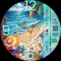 ART032 Summer Vibes Watch Face