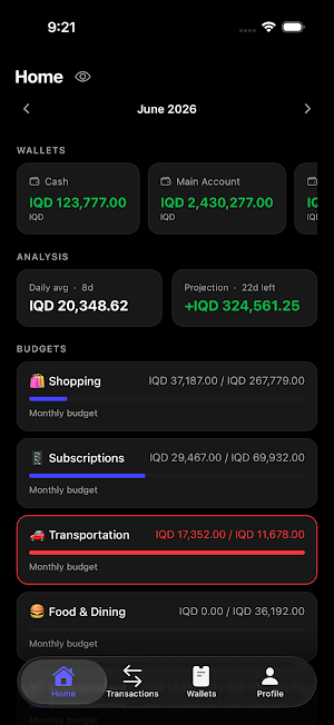 BroWallet Screenshot 1