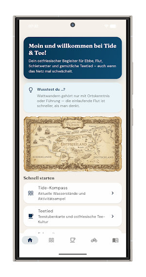 Tide & Tee: Ostfriesland - App Screenshot 0