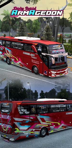 Livery Bussid Armageddon Screenshot 0
