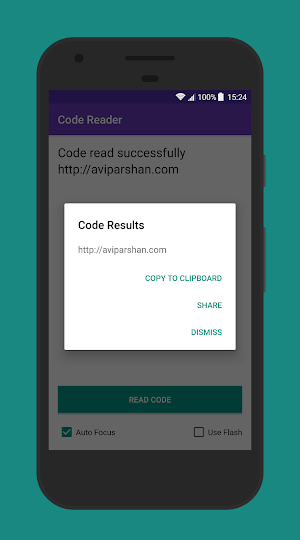 Vision QR/Barcode Scanner Screenshot 3