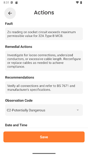 ElectriciansMate Screenshot 2