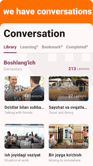 Uzbek - Listening Speaking Screenshot 1