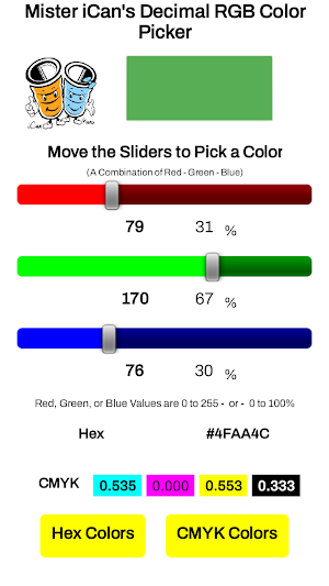 iCan Color Picker Screenshot 1