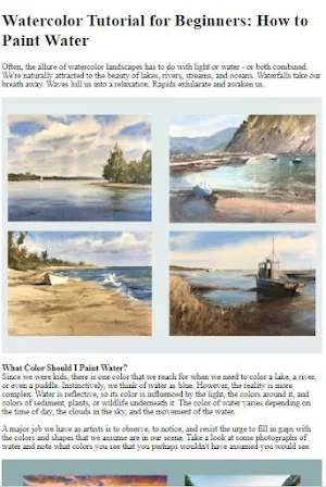 How to Paint with Watercolors Screenshot 2