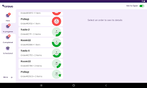 Crave Order Manager Screenshot 2