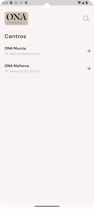 ONA Clinic Screenshot 1