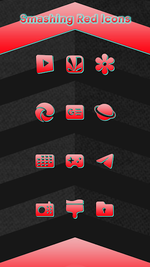 Smashing Red Icons Screenshot 2