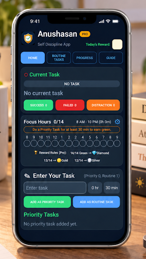 Anushasan: Self Discipline App Screenshot 1
