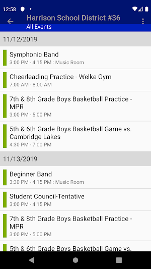 Harrison School District #36 Screenshot 0