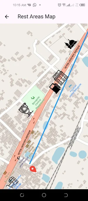 Rest Area Recommender Screenshot 0