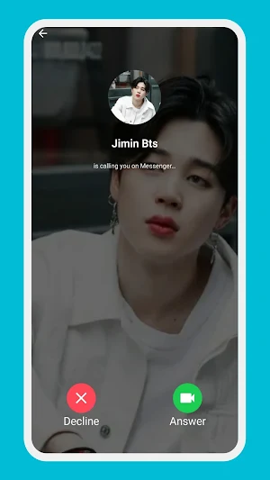 Jimin Bts Call Simulator Screenshot 2