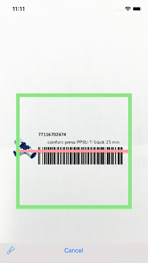 Ufer24 Scan & Order Screenshot 0