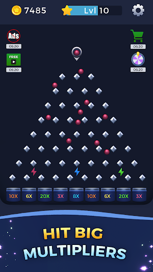 Lucky Plinko: Ball Drop x1000 Screenshot 3