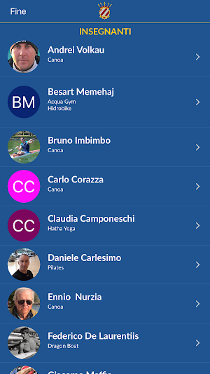 Canottieri EUR Screenshot 2