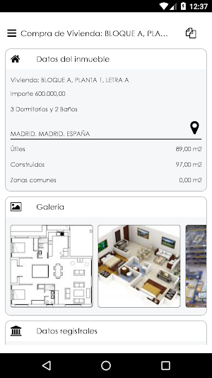Sistema de Información EXXACON Screenshot 3
