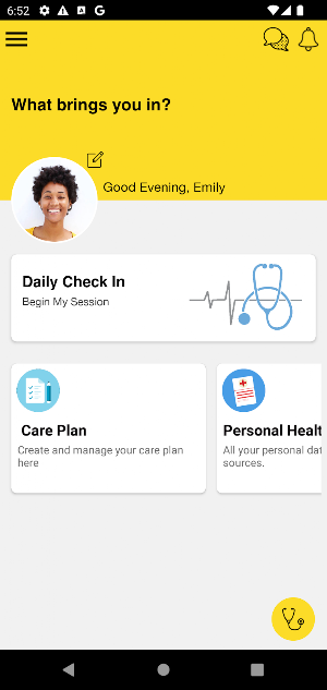 Canary Telehealth Screenshot 1