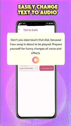 Voice Changer: AI Effect Audio Screenshot 2