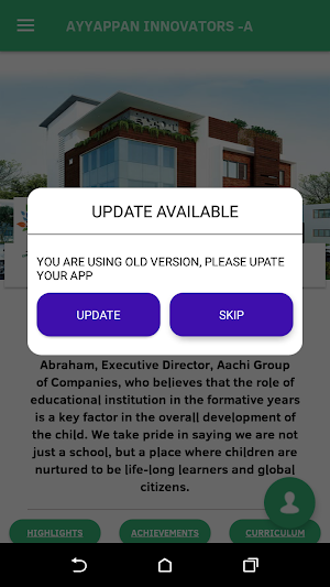 AACHI GLOBAL SCHOOL PARENT Screenshot 2