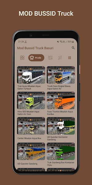 MOD Bussid Truck Basuri Screenshot 0