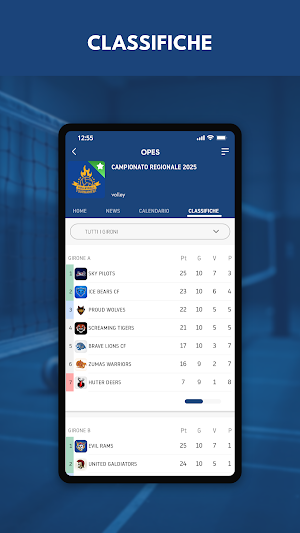 OPES Pallavolo Screenshot 2