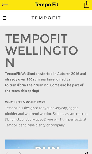 Athletics Wgtn Screenshot 1