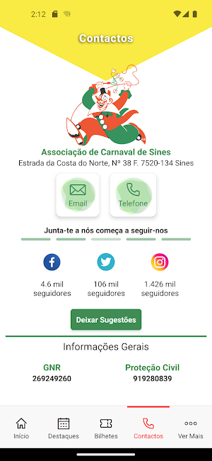 Carnaval Sines Screenshot 3