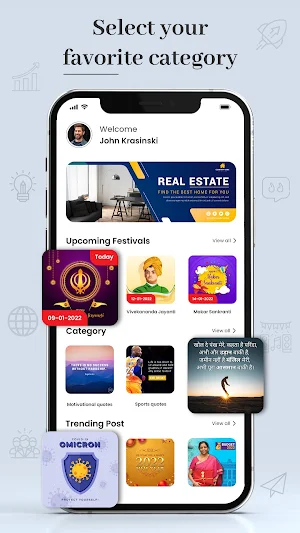 iBanner - Social banner maker Screenshot 2