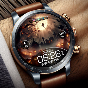 Key WF94 Halloween Watch Face Screenshot 2