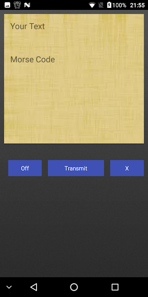 Flashlight, flashing light, Morse code - Survlight Screenshot 2