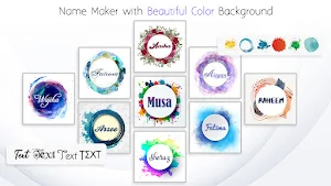 Stylish Text Maker - Name Art Screenshot 1