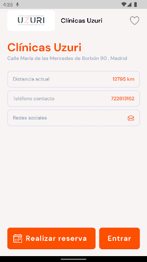 Clínicas Uzuri Screenshot 0